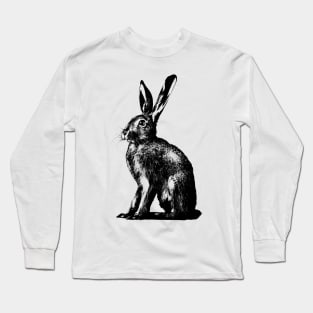 brown hare / rabbit Long Sleeve T-Shirt